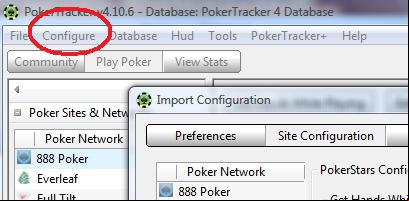 Configure - Import Configuration