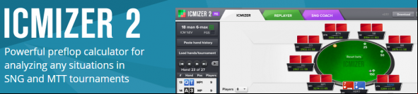 ICMIZER 2 - nejlepší ICM pokerový software pro pokerové turnaje Sit and Go a MTT - logo 2