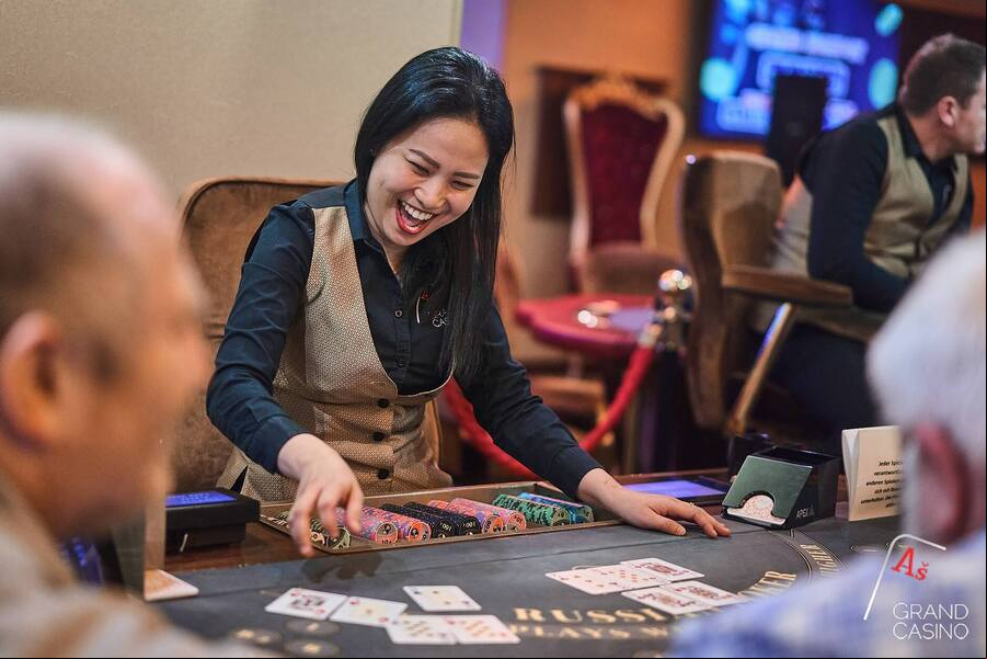 Veselá atmosféra v Grand Casinu Aš
