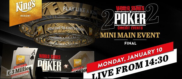 Sledujte přímý přenos finále Mini Main Evenrtu WSOP Circuit