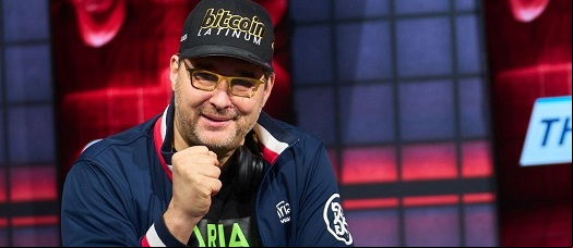 Phil Hellmuth vítězí nad Tomem Dwanem v třetím kole pořadu High Stakes Duel III
