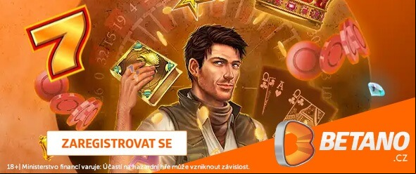 Zaregistrujte se u Betana ZDE