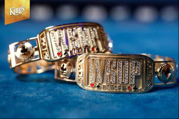 15 náramků se rozdá na WSOP Europe 2022 v Kings Casinu
