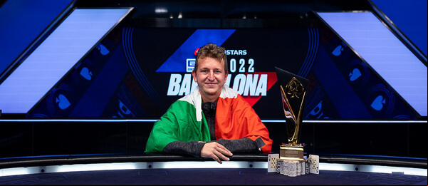 Giuliano Bendinelli vítězí v EPT 2022 Barcelona Main Eventu