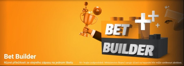Bavte se s funkcí Bet Builder od Betana