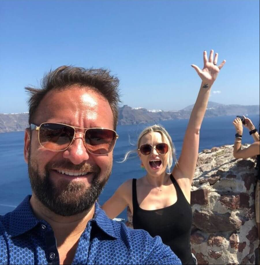Daniel Negreanu s manželkou