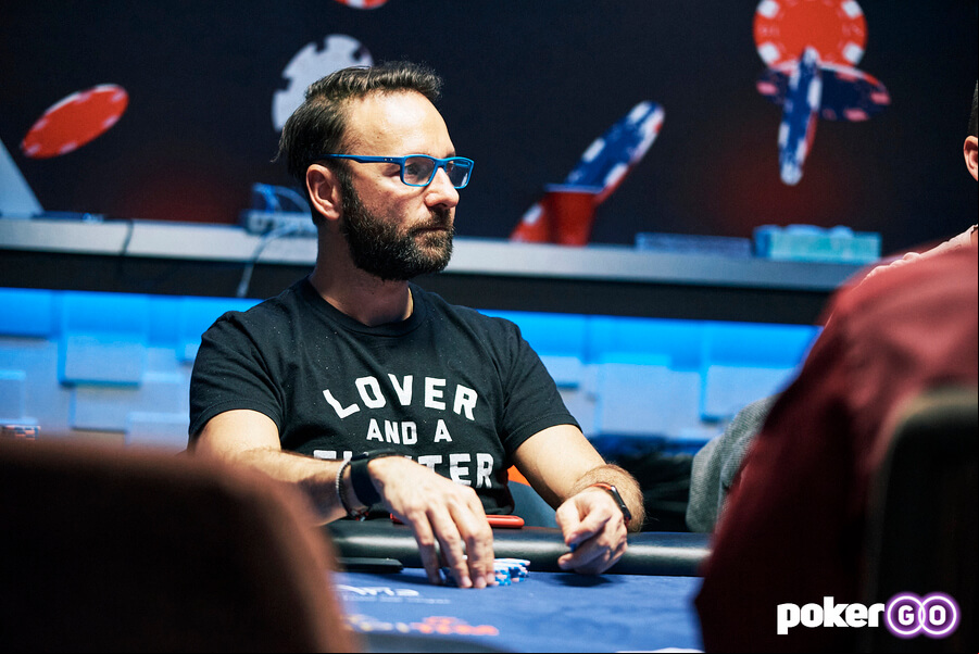 Daniel Negreanu na US Poker Open 2021 od PokerGO.com
