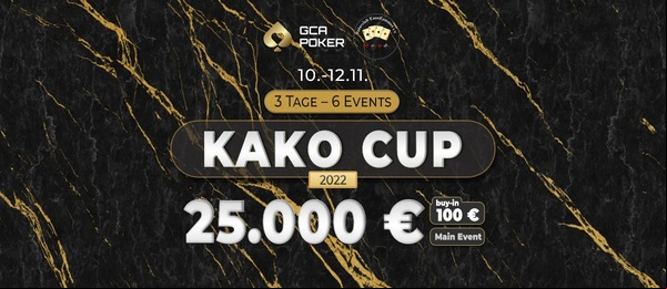6 turnajů ve 3 dnech má na programu KAKO Cup v GCA
