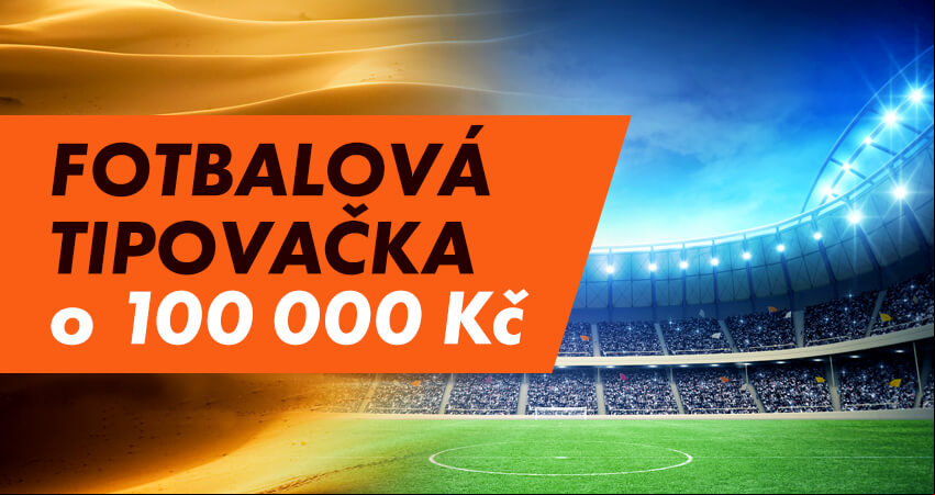 Fotbalová tipovačka o 100 000 Kč