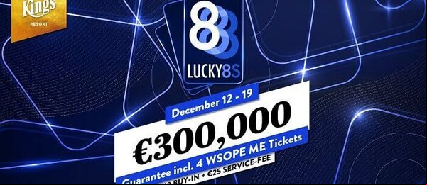 Zahrajte si festival Lucky 8S v King's