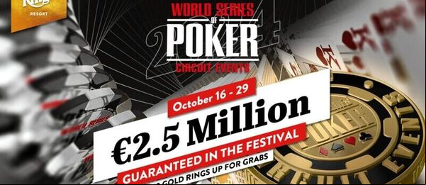 V Kings Resortu Rozvadov se opět koná WSOP Circuit o 12 zlatých prstenů