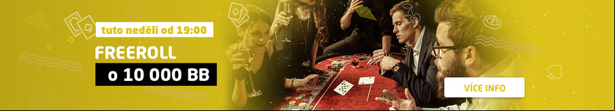Nedělní Freeroll na Synotu o 10.000 benefit bodů začíná v 19:00