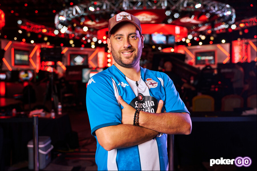 Juan Maceiras v ME WSOP na PokerGo.com