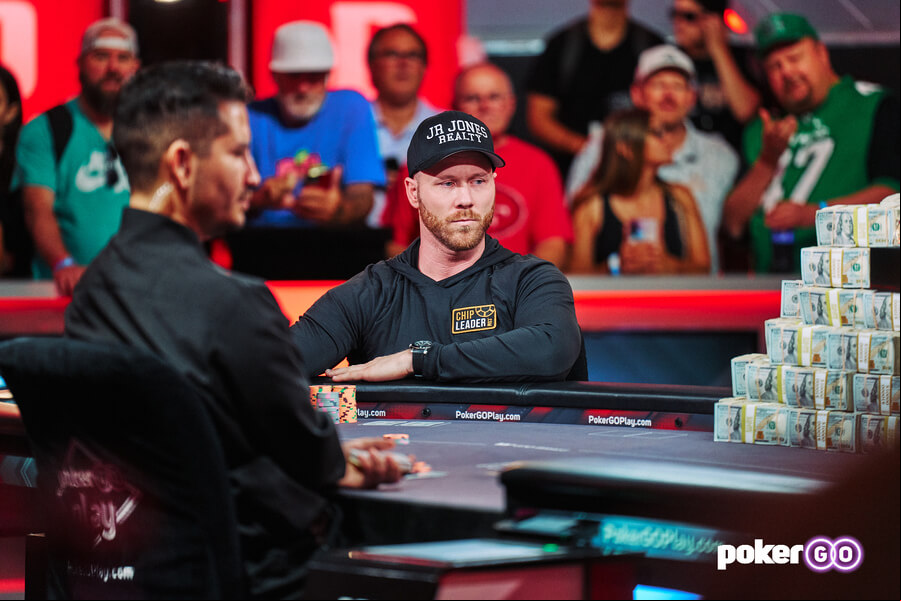 Steven Jones v ME WSOP na PokerGo.com