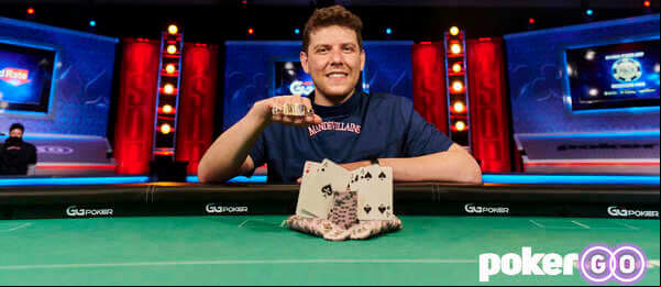 Alan Engel získal náramek WSOP 2021 na PokerGo.com