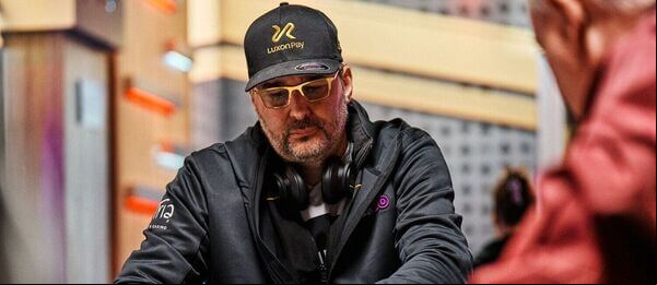 Phil Hellmuth při US Poker Open na PokerGO.com