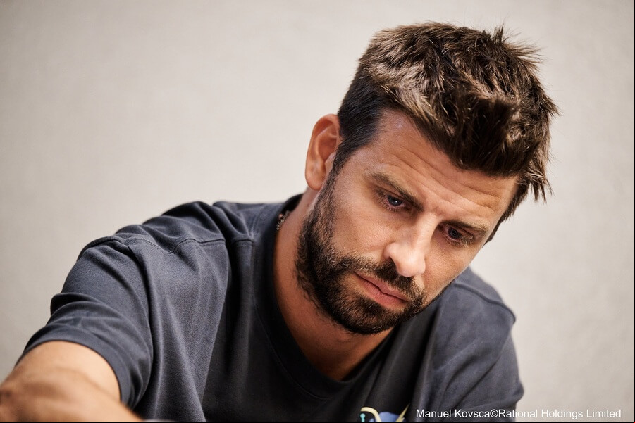 Gerard Pique si připsal placené umístění v High Rolleru na EPT Barcelona