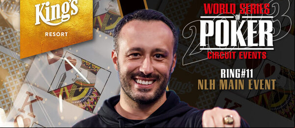 Cristian Dinu Cirja - vítěz WSOPC NLH Main Eventu 2023