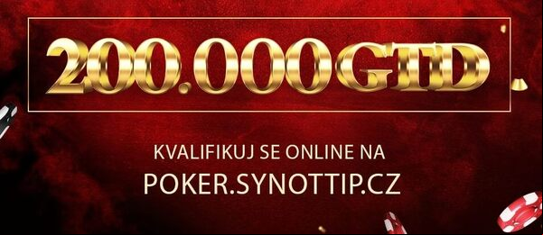 Na herně Synot Tip běží kvalifikace o balíček do 200K GTD turnaje v Uherském Hradišti