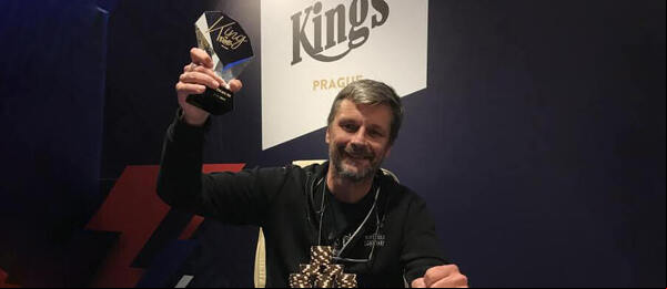 Vítěz King of King’s Prague High Roller Jaroslav Mandík
