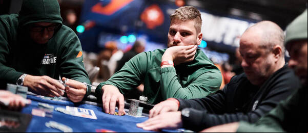 Daniel Rejc v turnaji Eureka Main Event
