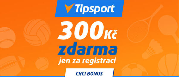 Tipsport nabízí novým hráčům štědrý bonus