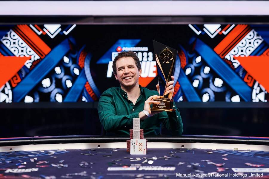 Ir Padraig O’Neill slaví EPT Prague Main Event titul a odměnu €1.030.000