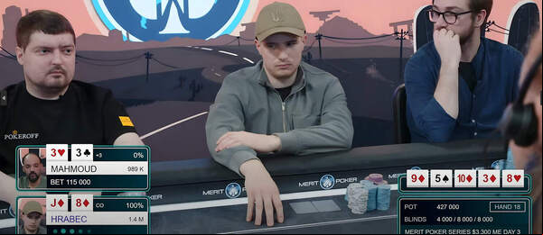 Roman Hrabec v Merit Poker Western Series na Kypru