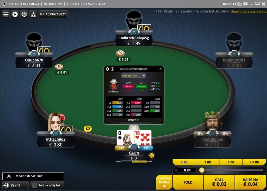 Fortuna Poker HUD