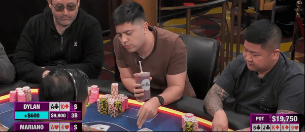 Mariano se v Hustler Casino Live připravil o $10K