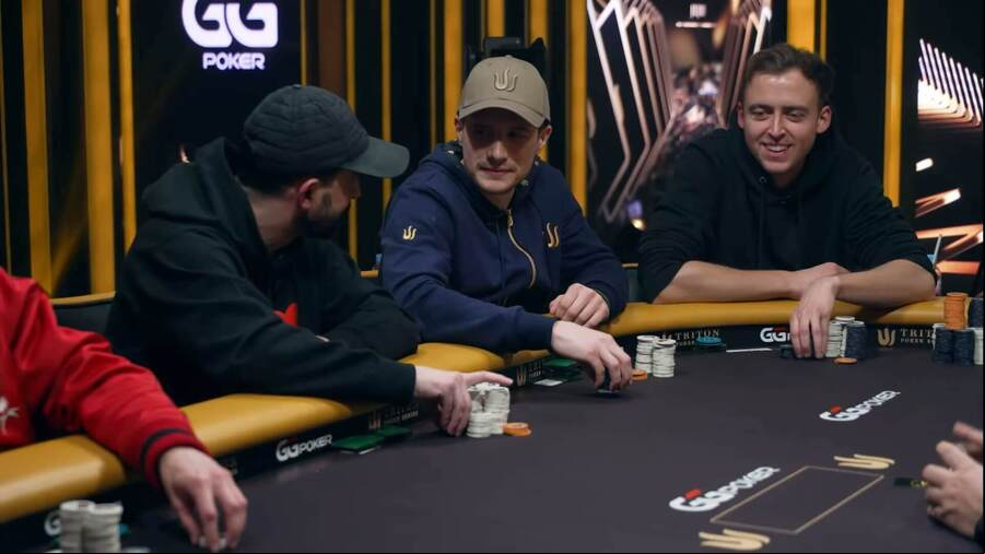 Roman Hrabec během Triton Poker Series Jeju 2024