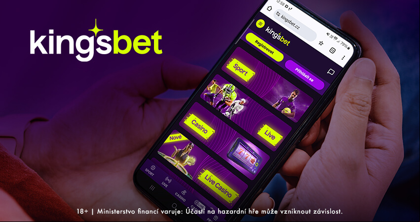 Kingsbet hry lze hrát i na mobilním telefonu