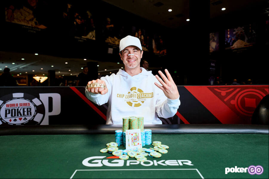 Chance Kornuth na WSOP 2024 od PokerGO.com