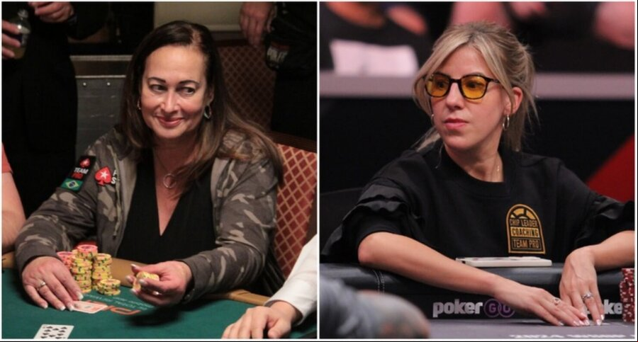 Kristen Foxen (vpravo) a Jeanne David vstupují do síně slávy