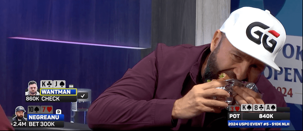 Pojídající Negreanu úřadoval na U.S. Open s T-high