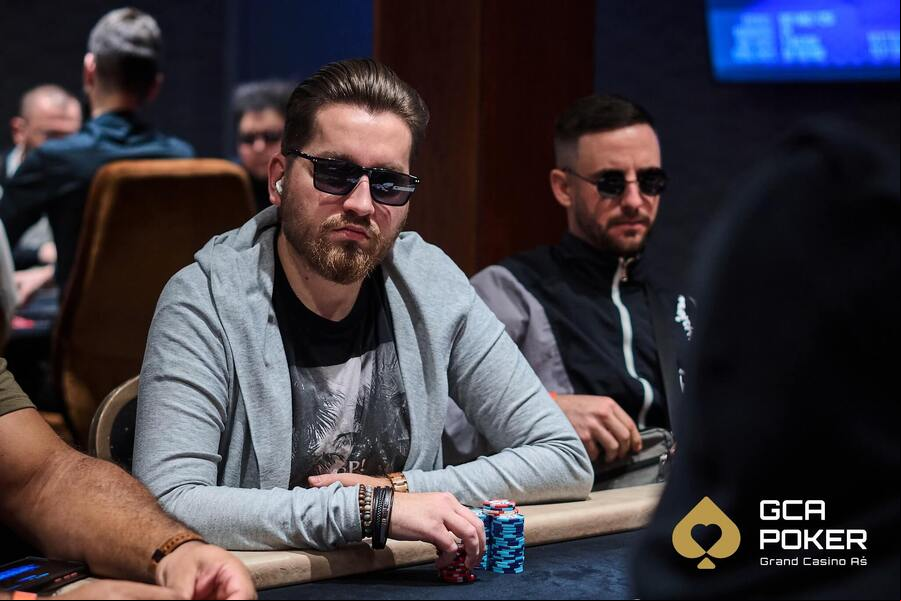 Dominik Martan v Grand Casinu Aš