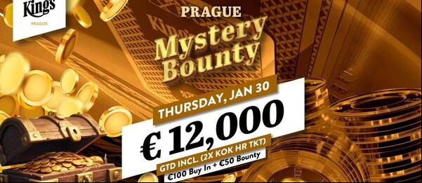 Oblíbený turnaj Mystery Bounty garantuje minimálně €12.000