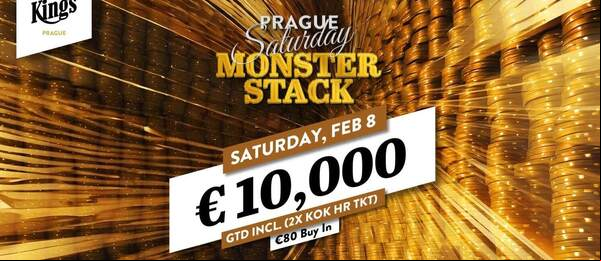 Sobotní Monsterstack zahájíte se 100.000 chipy