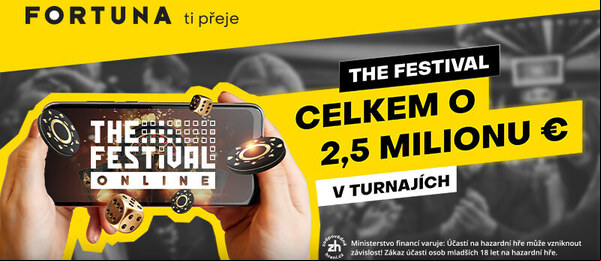 The Festival garantuje na Fortuně celkem €2.500.000