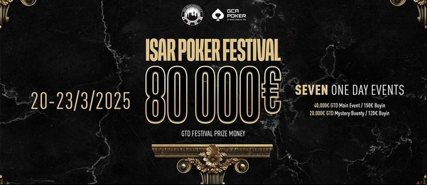 Main Event Isar festivalu nabídne garanci ve výši €40.000