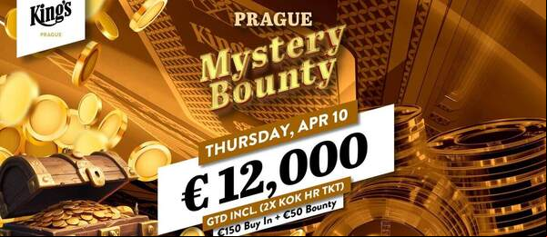 Oblíbený Mystery Bounty turnaj se koná ve čtvrtek s garancí €12.000