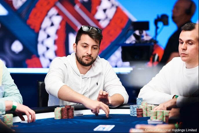 Boris Angelov v EPT Monte Carlo 2025 Main Eventu
