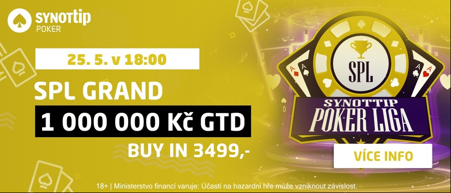 SPL garantuje v květnu celkem 3,3 milionu korun v prize poolech